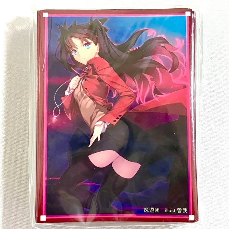 Amazon.co.jp: Fate FGO 遠坂凛 凛 逸遊団 キャラクタースリーブ